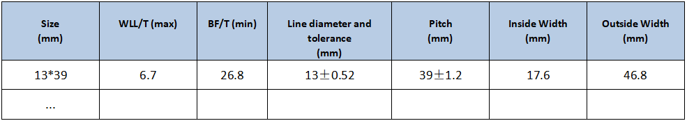 G100 13x39mm G100 13x39mm