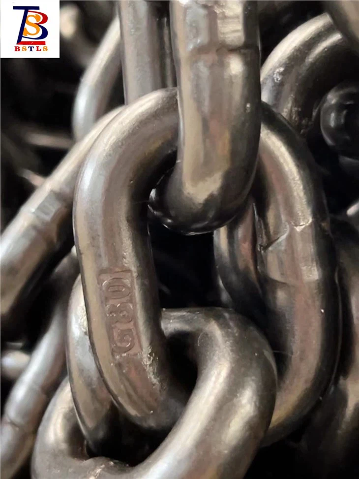 BST Manufacturer 6mm-22mm G80 Load Chain With 20Mn2 Alloy Steel