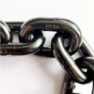 Висока якост G80 32*96 mm верига за повдигане на котва от въглеродна стомана за морски